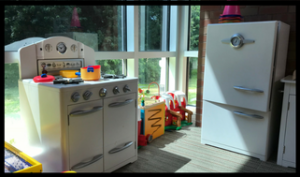 Kids kitchen play area image