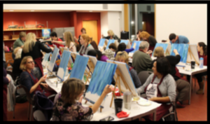 Image of people painting