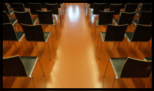 Images of Chairs lined up.