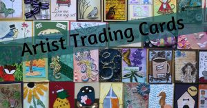 Collection of artist trading cards