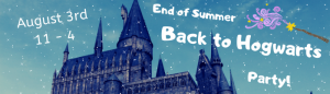Back to Hogwarts Summer Party