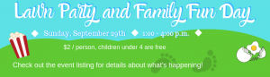 Lawn Party and Family Fun Day Event