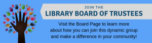 Now Accepting Applications for the Library Board of Trustees